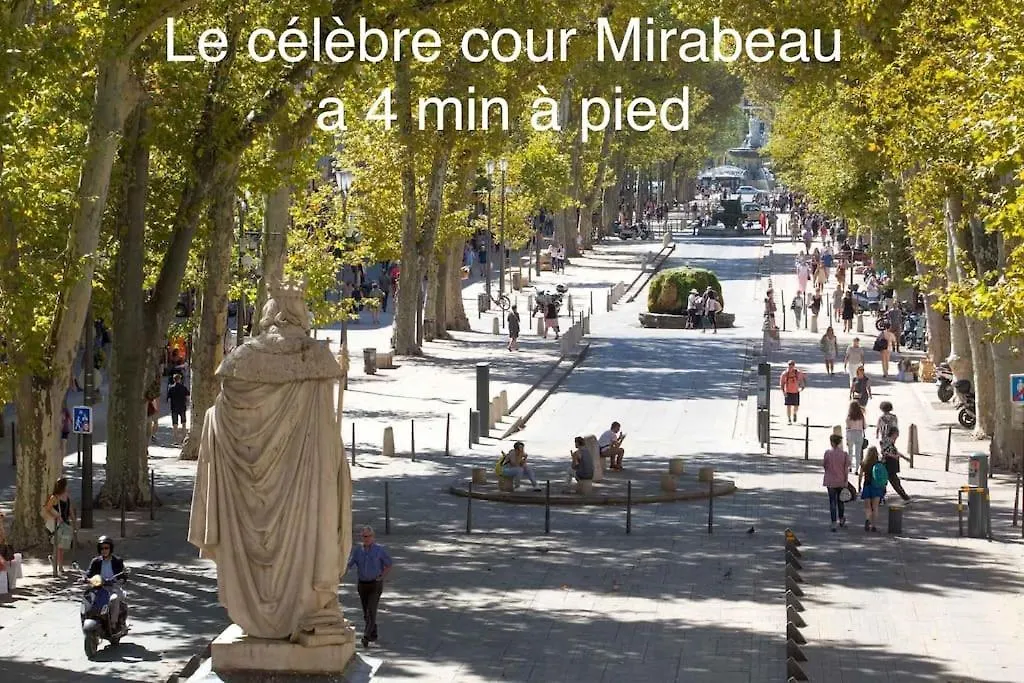 Le Tanneur- Grand Studio 38M2 En Centre-Ville Aix-en-Provence